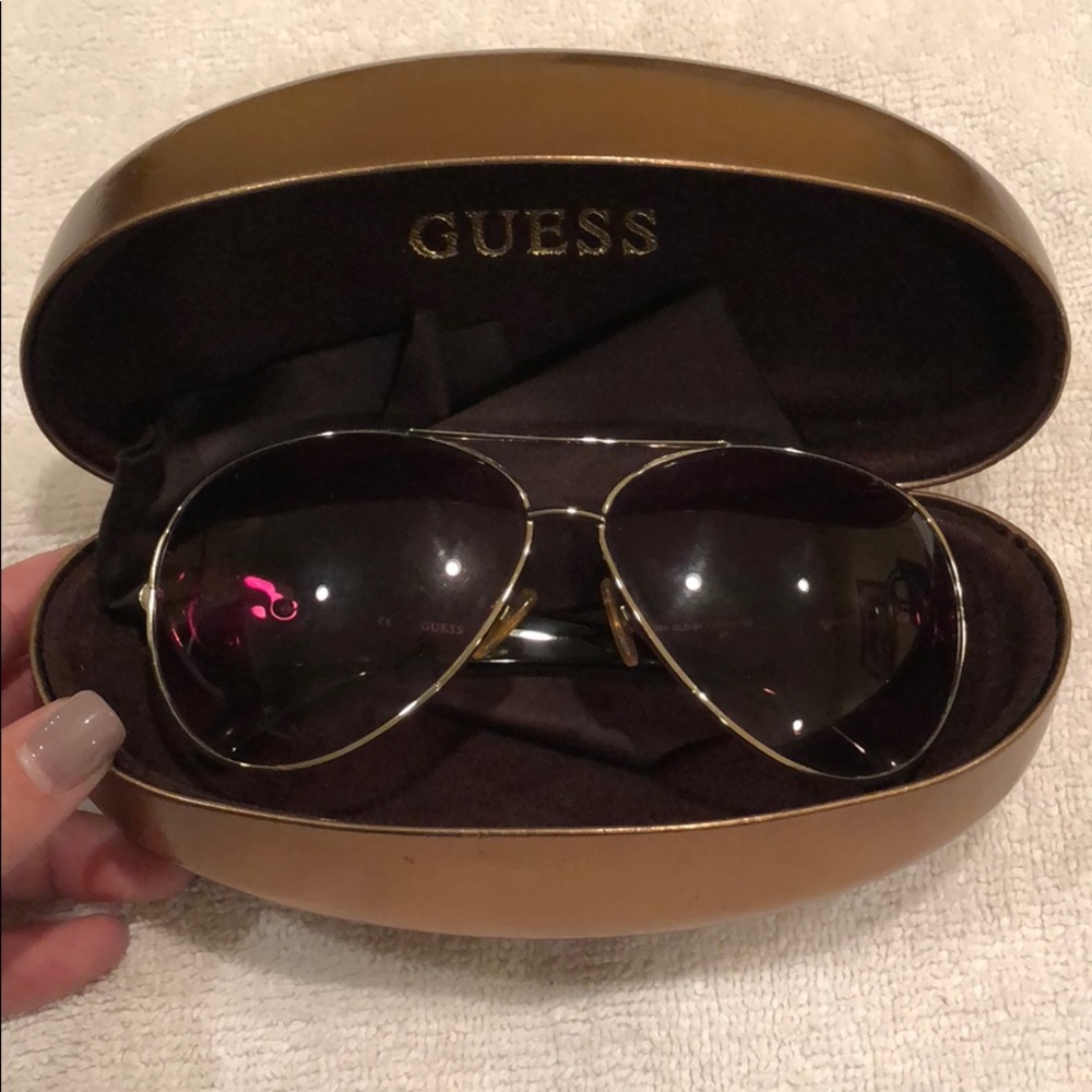 Guess Aviator Sunglasses